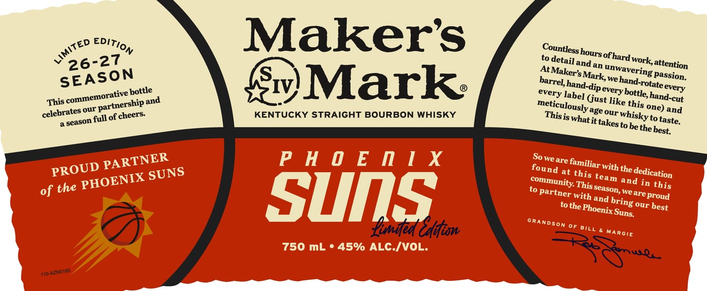 Maker's Mark label