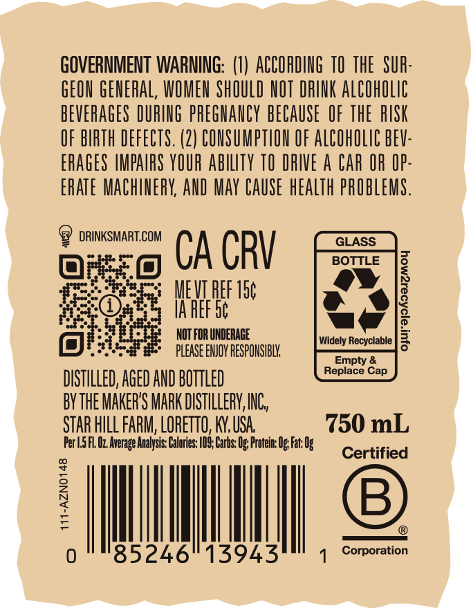 Maker's Mark label image 2