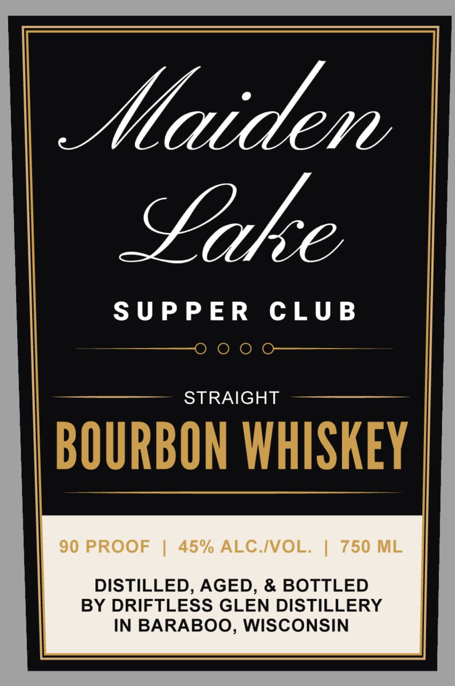 Maiden Lake label