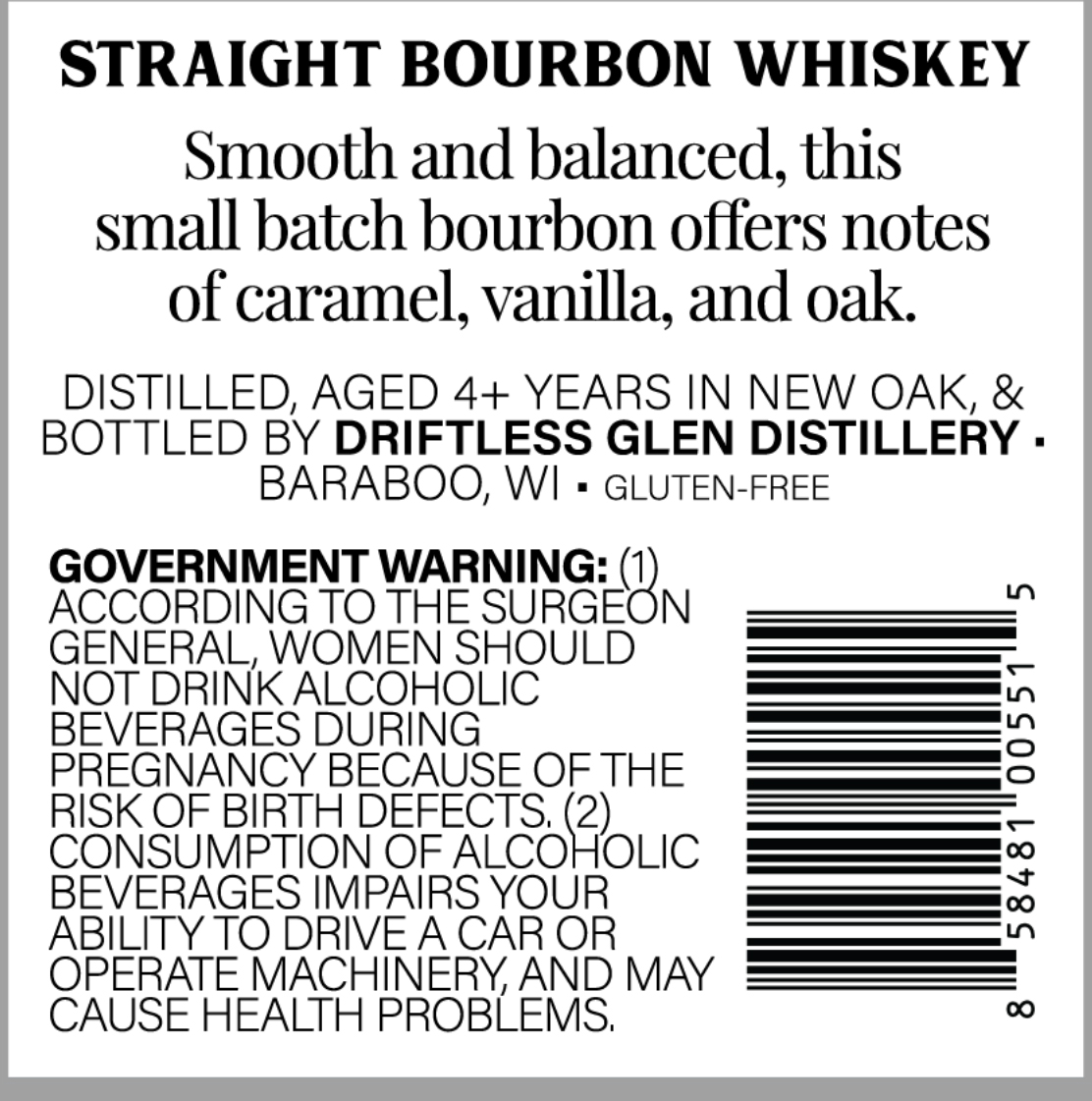 Maiden Lake label image 2