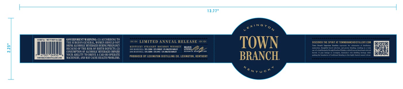 Town Branch Imperium label