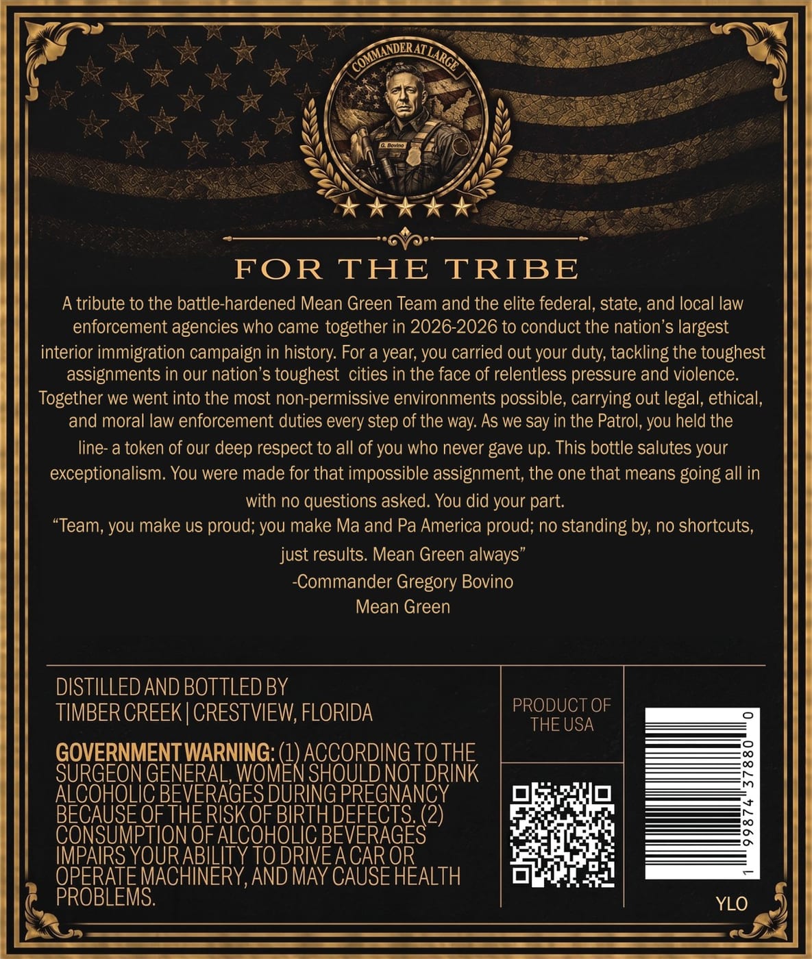 Commander's Choice label image 2