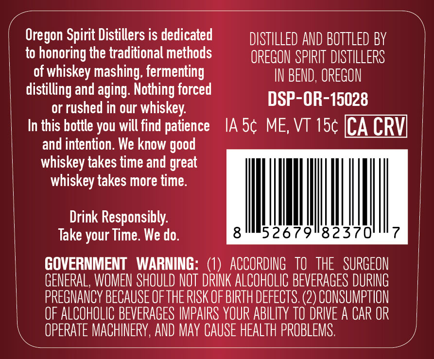 Oregon Spirit Distillers label image 3