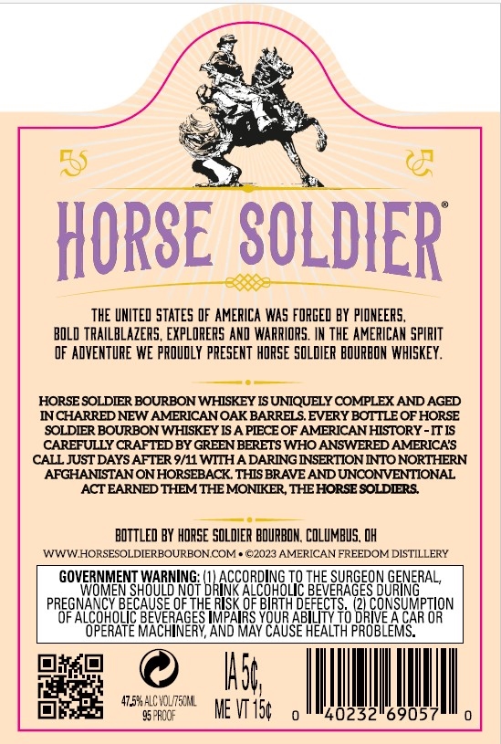 Horse Solider label
