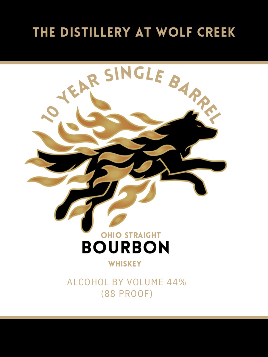 The Distillery At Wolf Creek label