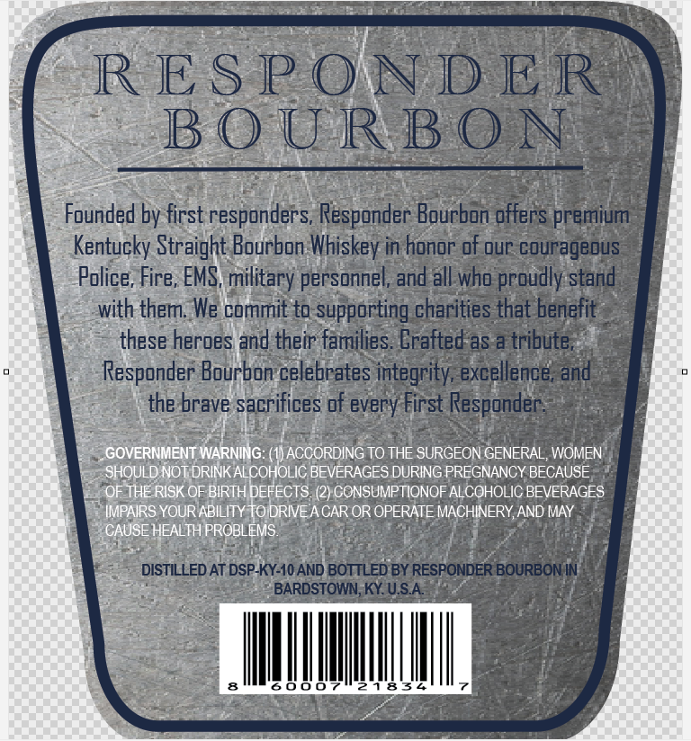 Responder Bourbon label image 2