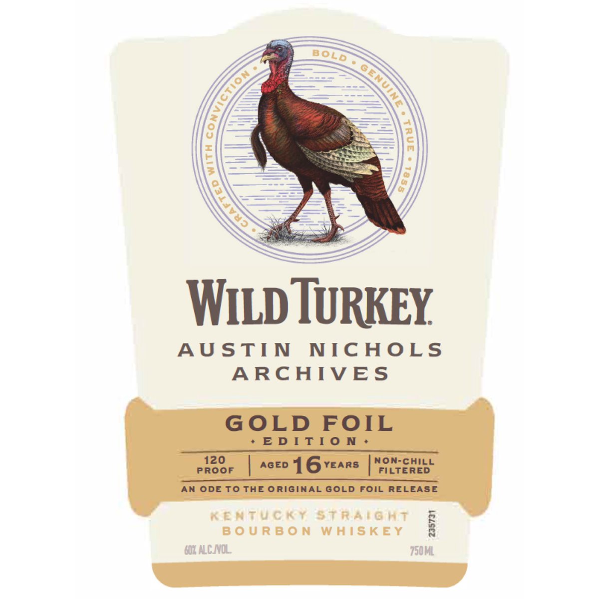 Wild Turkey Austin Nichols Archive label