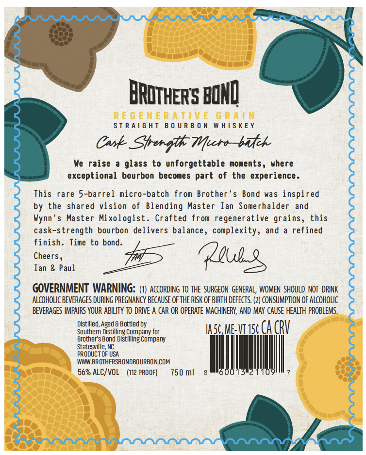 Brother's Bond label image 2