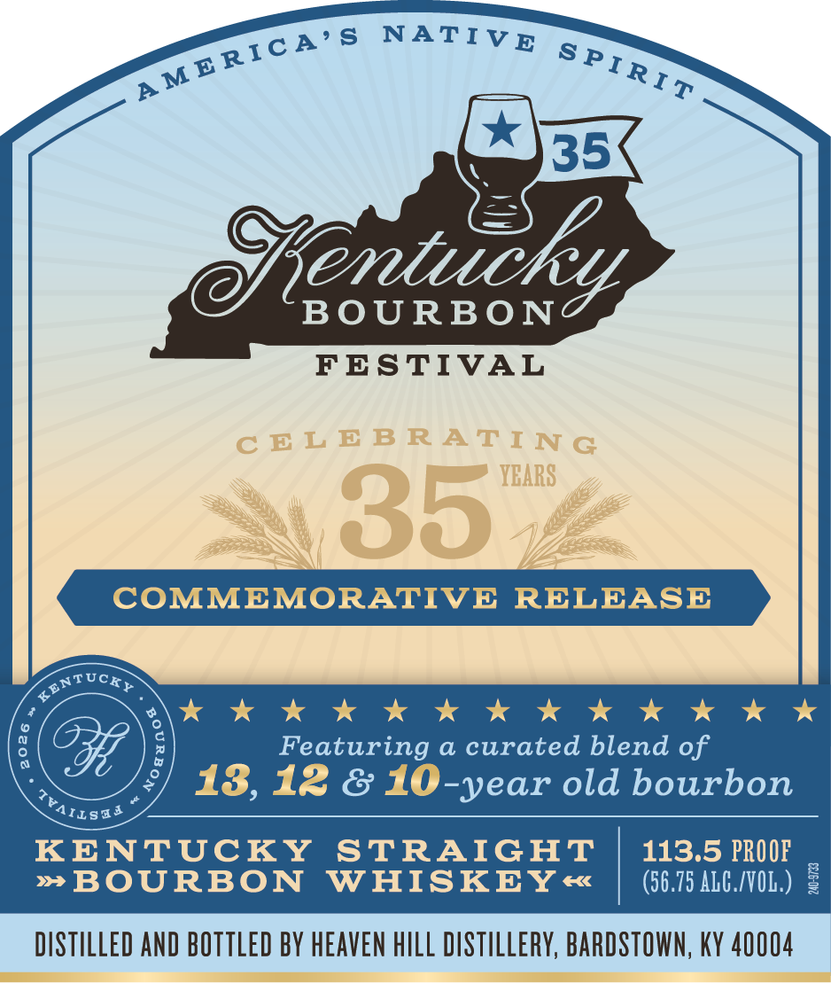 Kentucky Bourbon Festival label