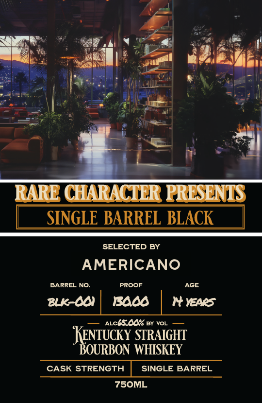 Rare Character label