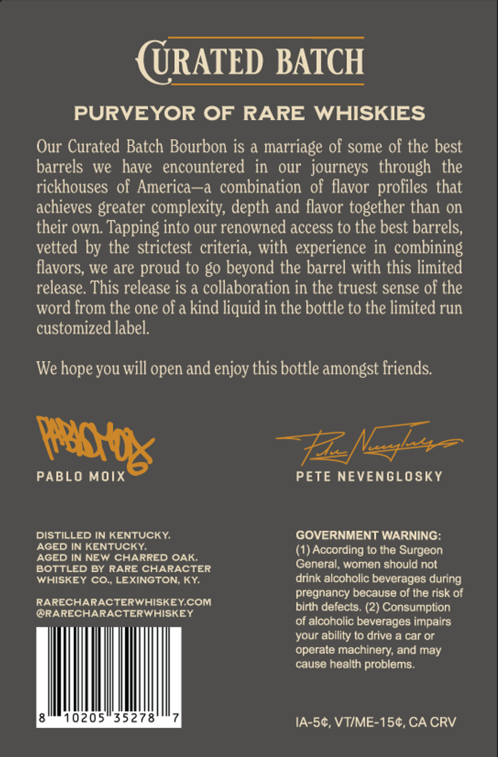 Rare Character Curated Batch label image 2