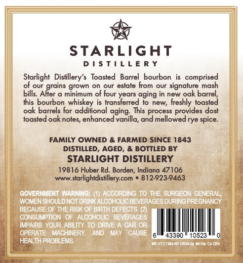 Starlight Distillery label image 2