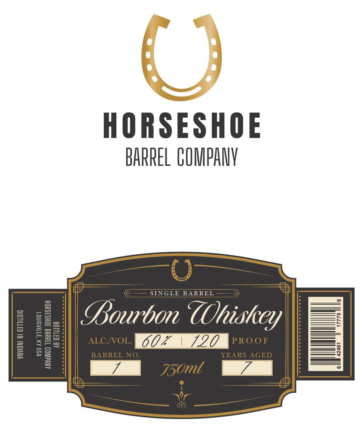 Horseshoe Barrel Company label