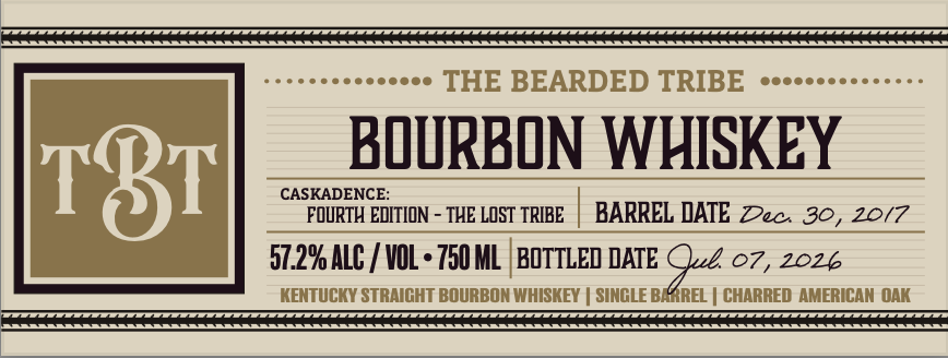 Bearded Tribe label