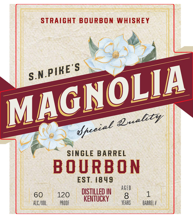 Magnolia label