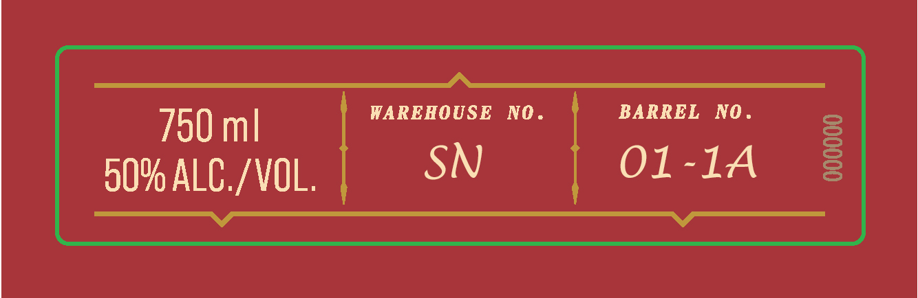 Four Roses Single Barrel label image 2