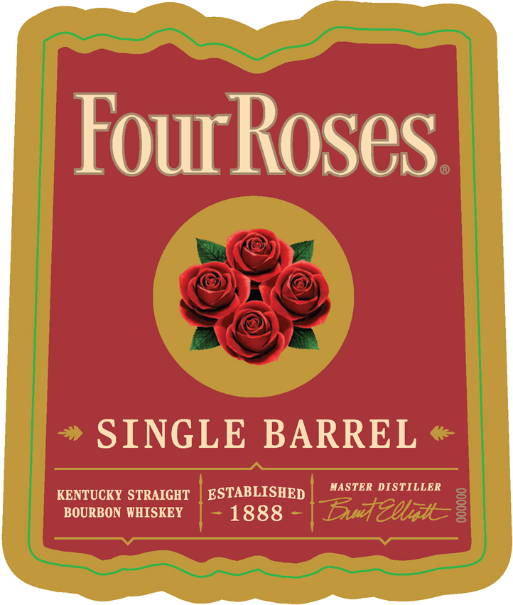Four Roses label