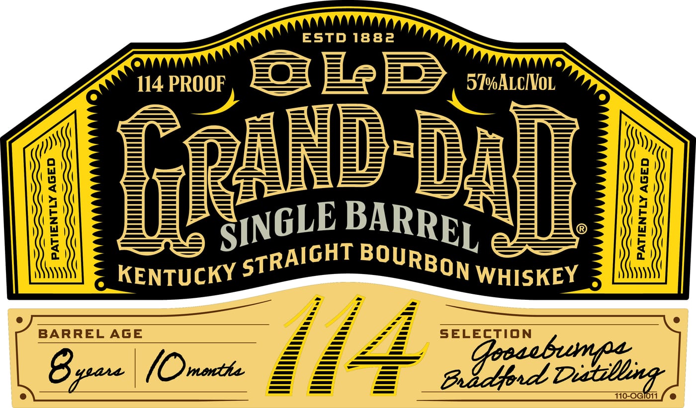 Old Grand-dad label