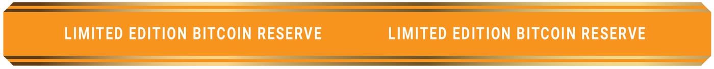 Gold Bar Bitcoin Reserve label image 4