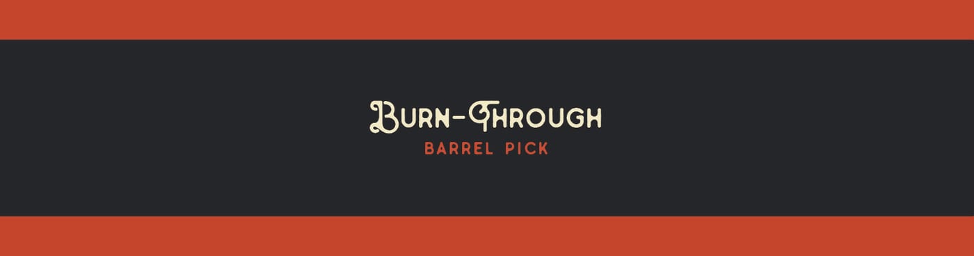Pine Bluffs Distilling Burn-through label image 3