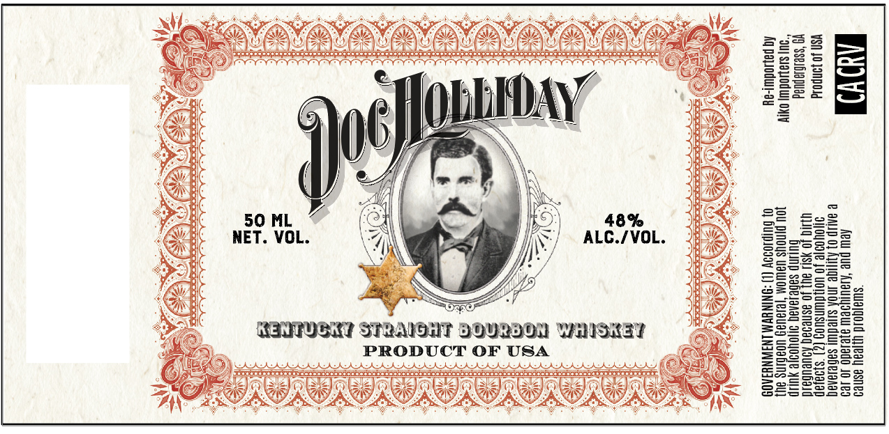 Doc Holliday label