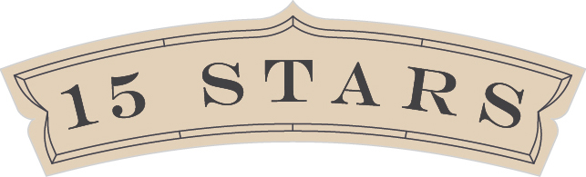 15 Stars label image 2