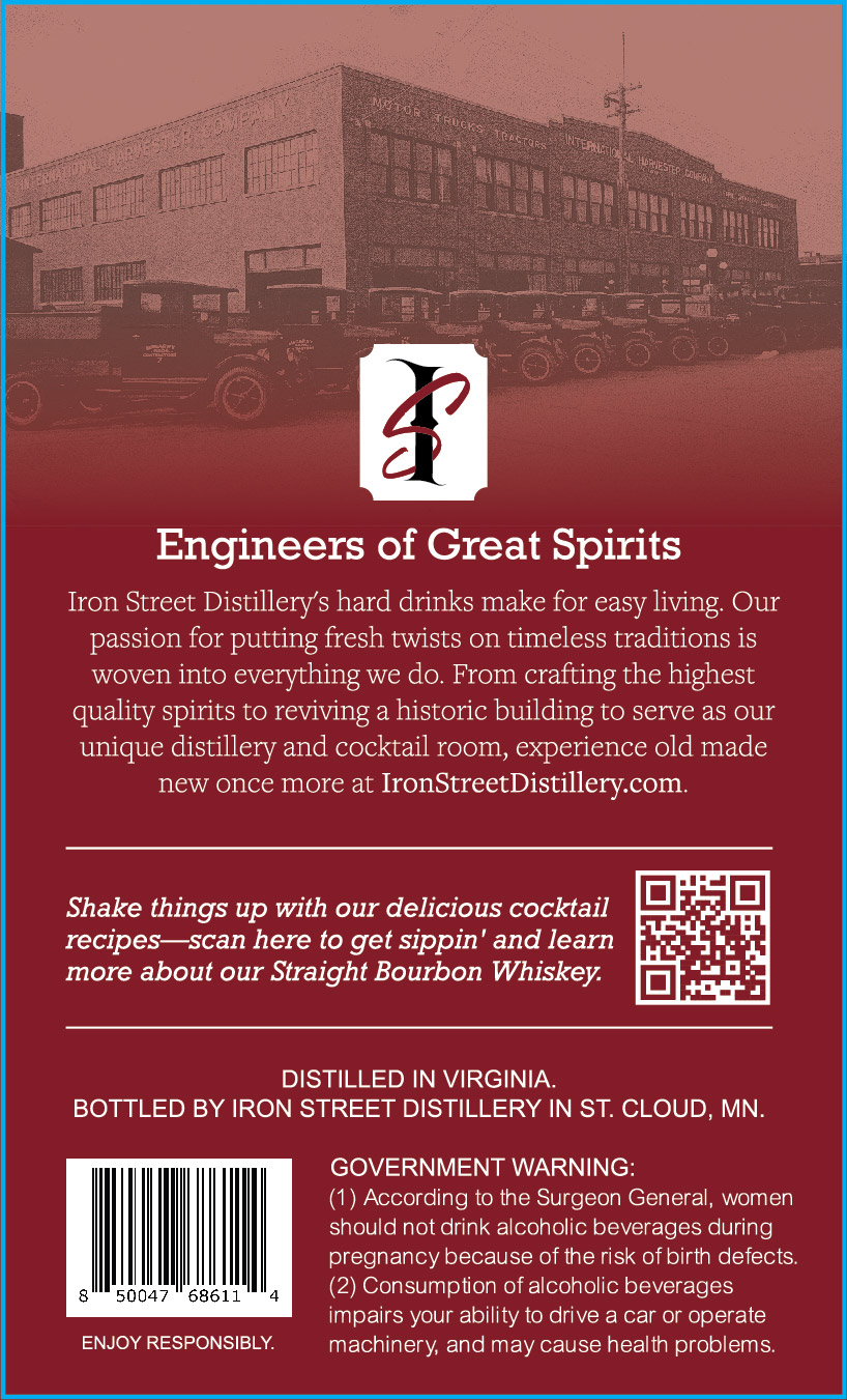 1928 Bourbon label image 2