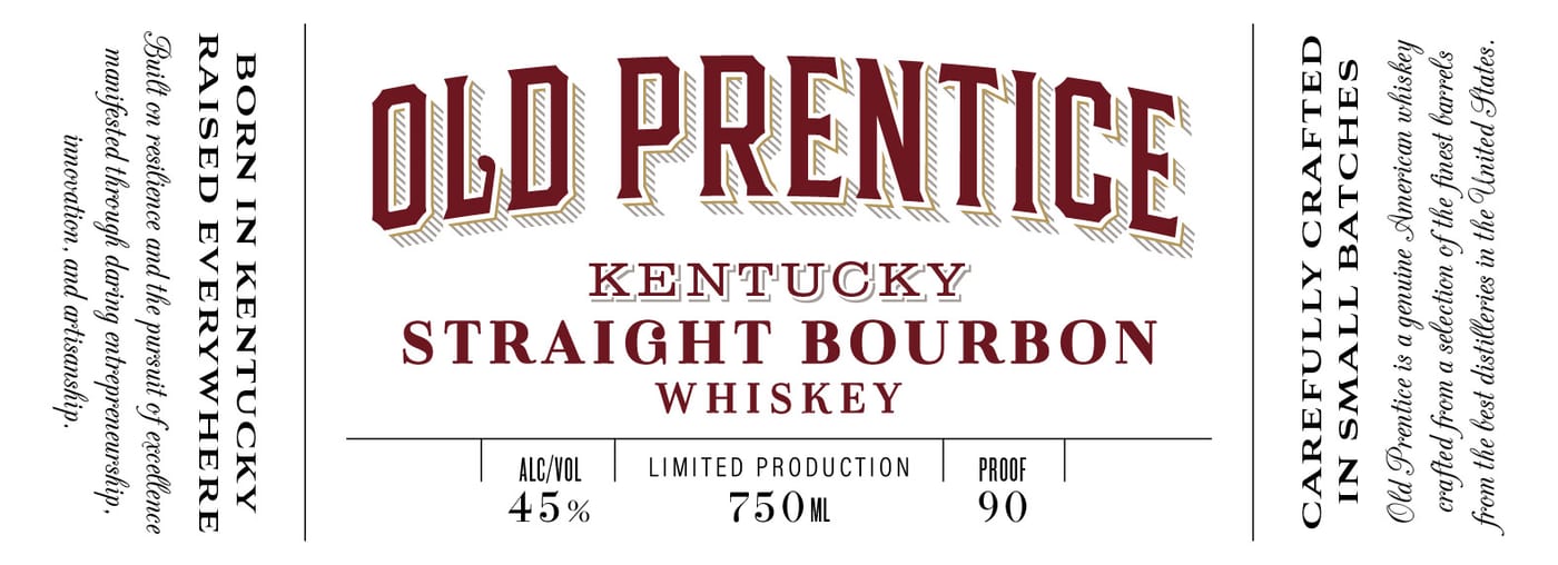 Old Prentice label
