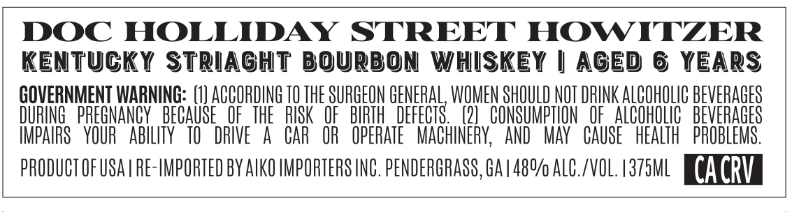Doc Holliday label image 2