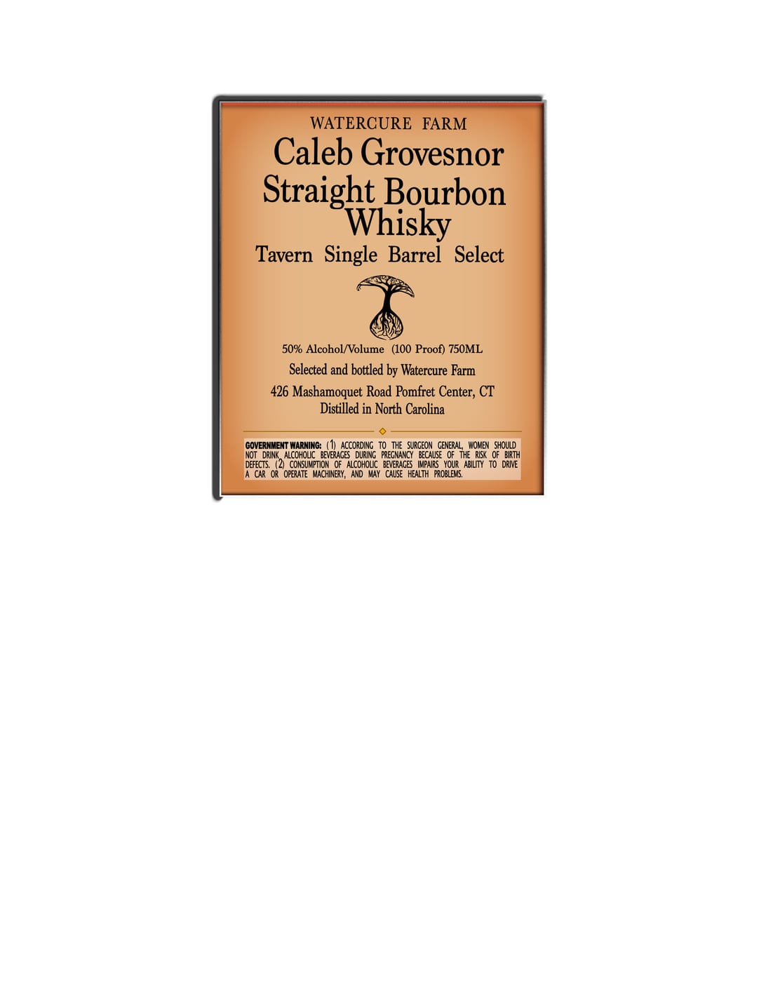 Watercure Farm label