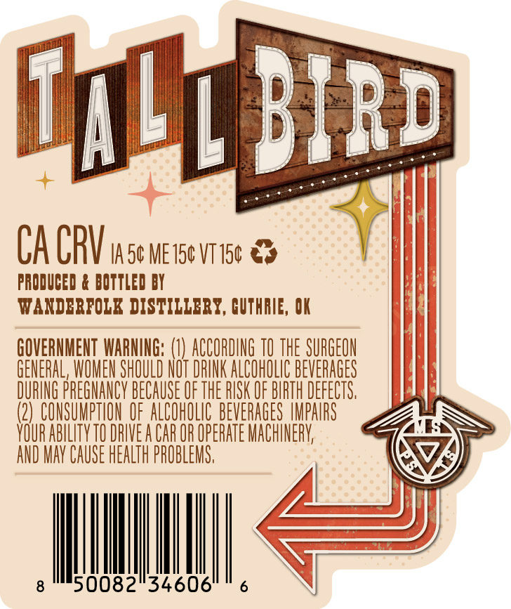 Tallbird label image 2