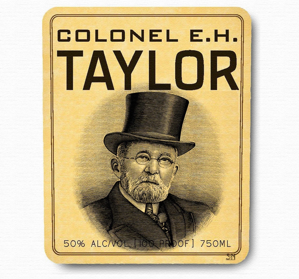 Colonel E.h.taylor label image 2
