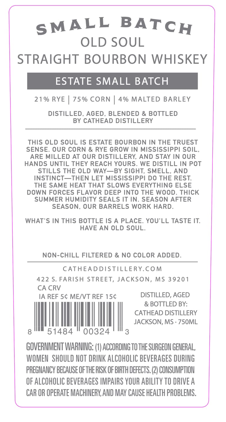 Old Soul Small Batch label image 2