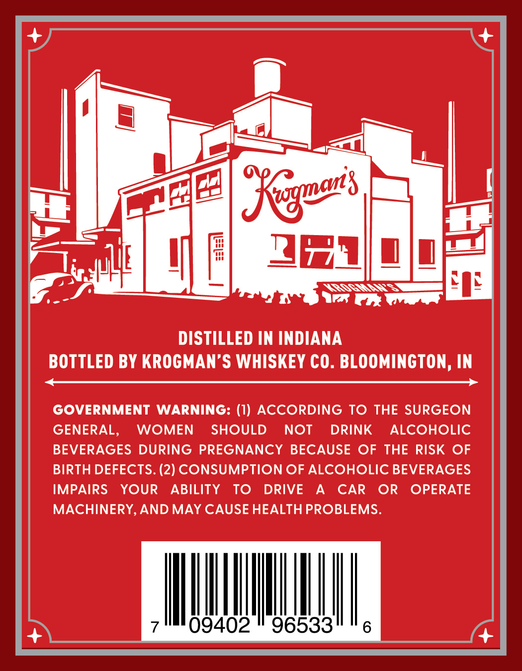 Krogman's label image 2