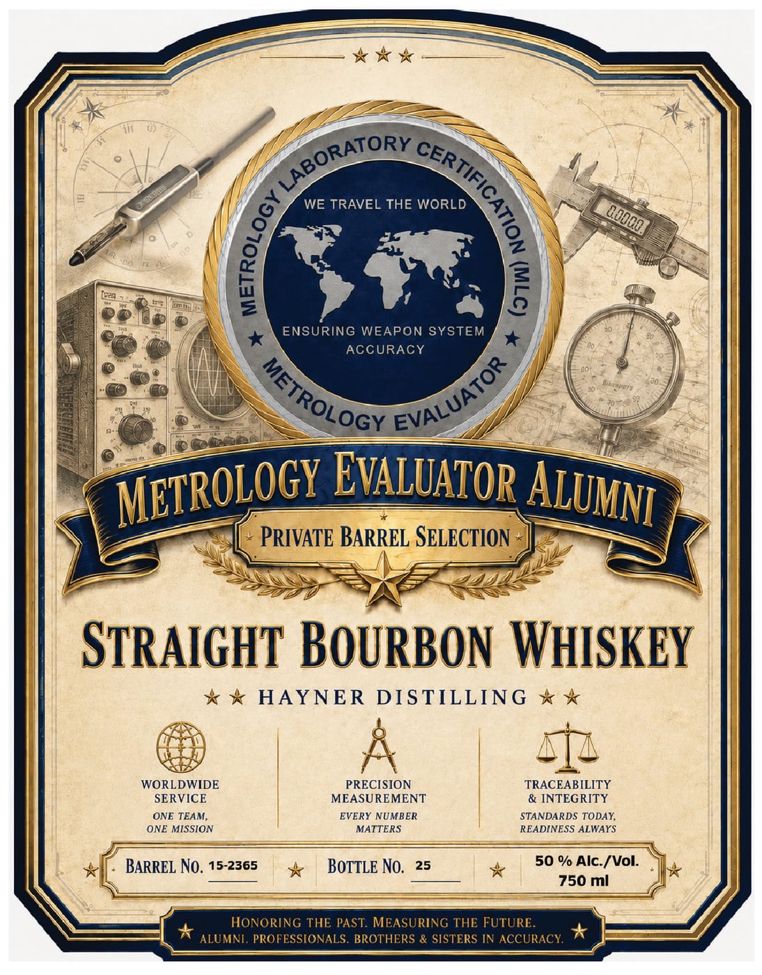 Hayner Distilling label
