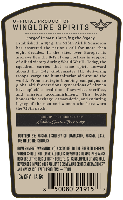 728TH Heritage label image 2