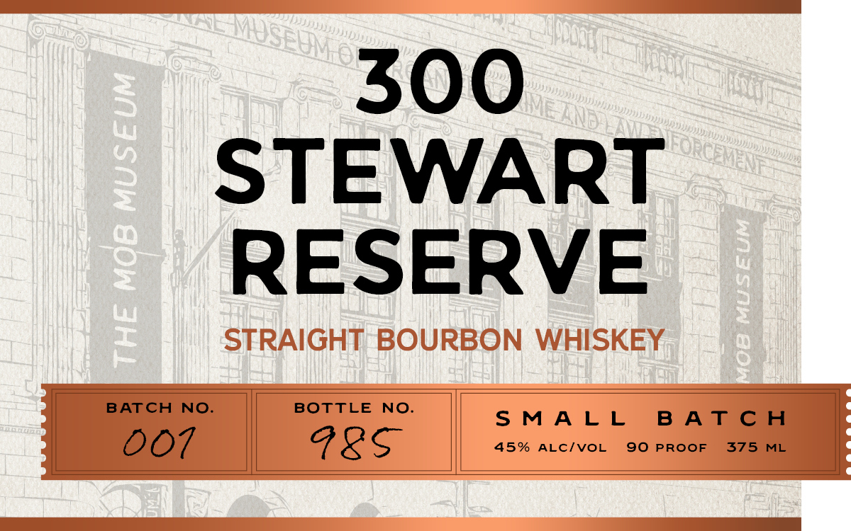 The Mob Museum label