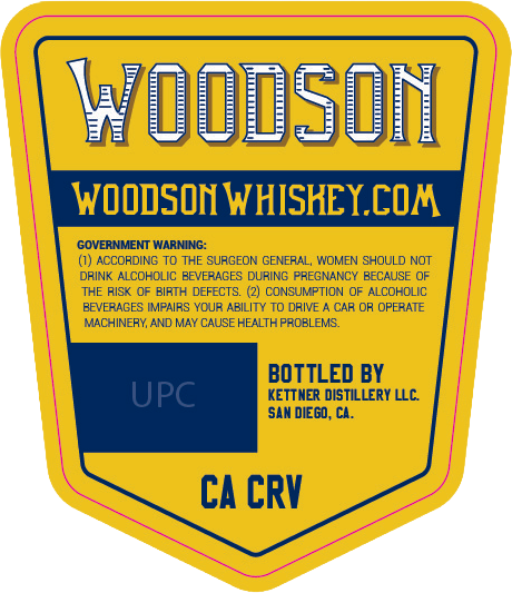 Woodson Michigan National Champions label image 2
