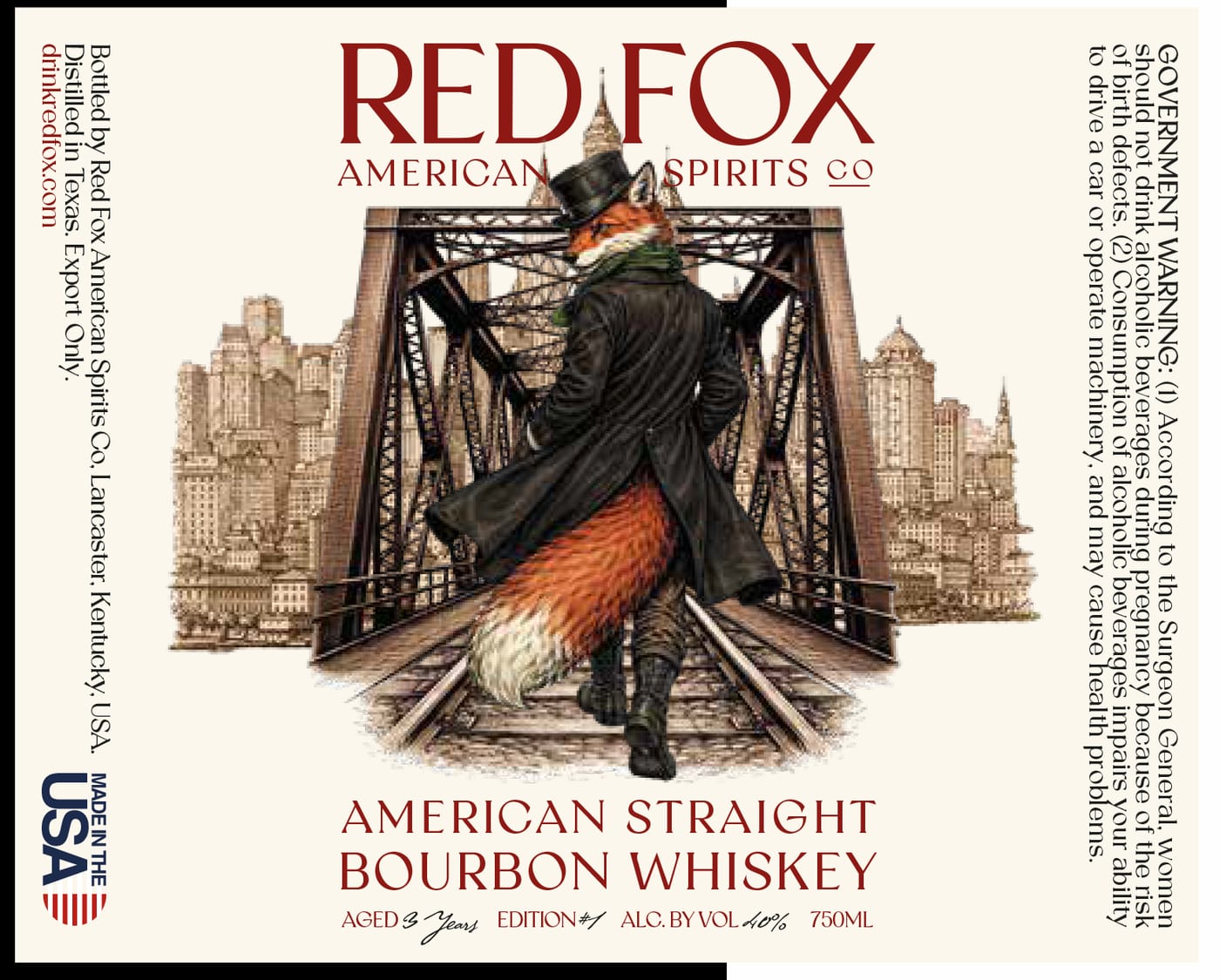Red Fox label