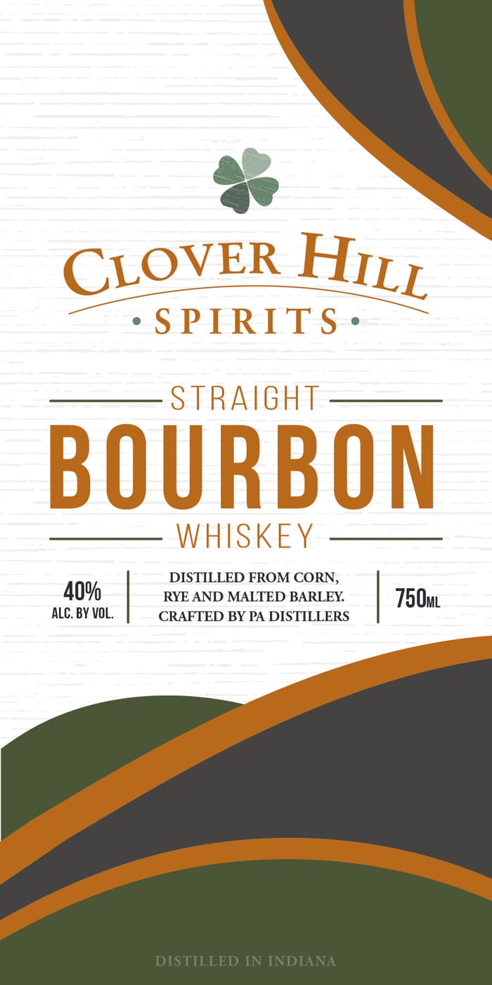 Clover Hill Spirits label