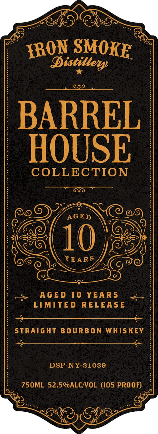 Iron Smoke Distillery label