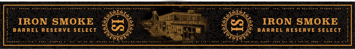 Iron Smoke Distillery Aged 10 Years label image 3