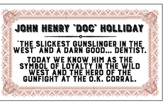 Doc Holliday label image 3