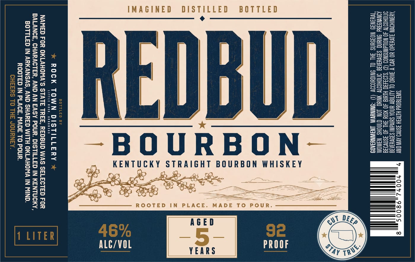 Redbud label
