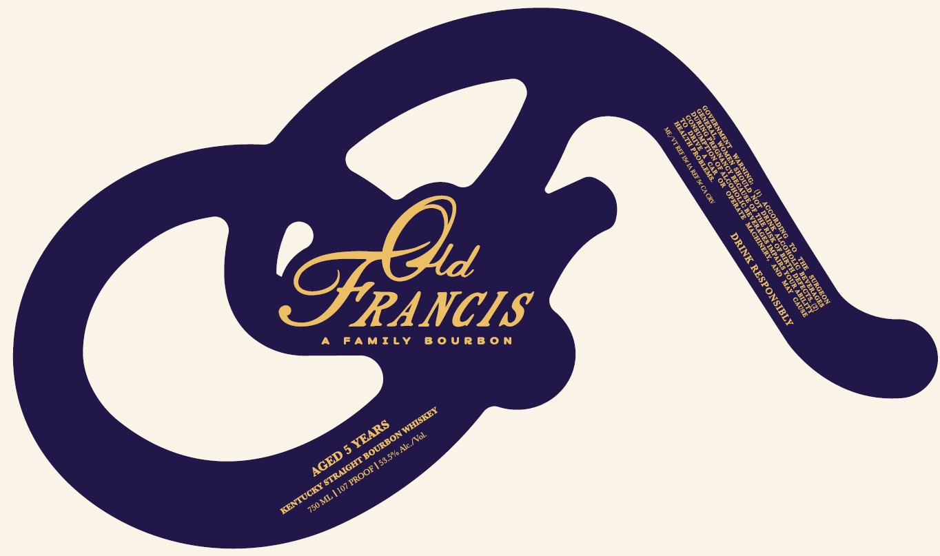 Old Francis label