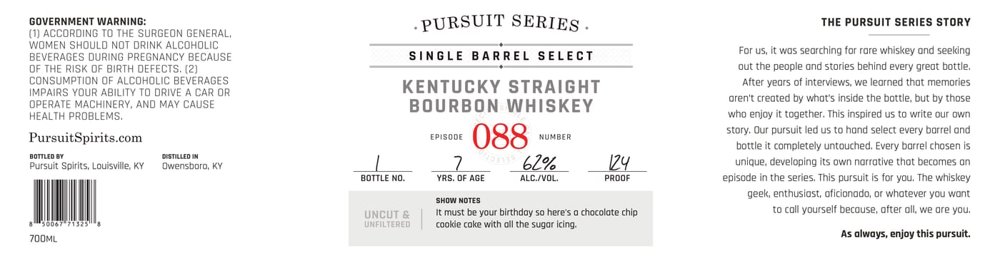 Pursuit Series label