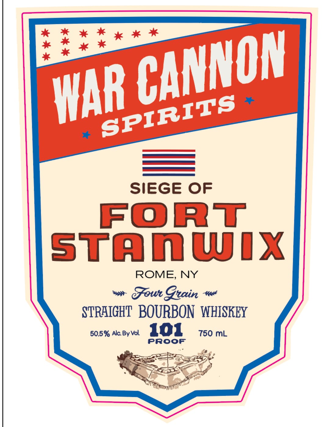 War Cannon Spirits label
