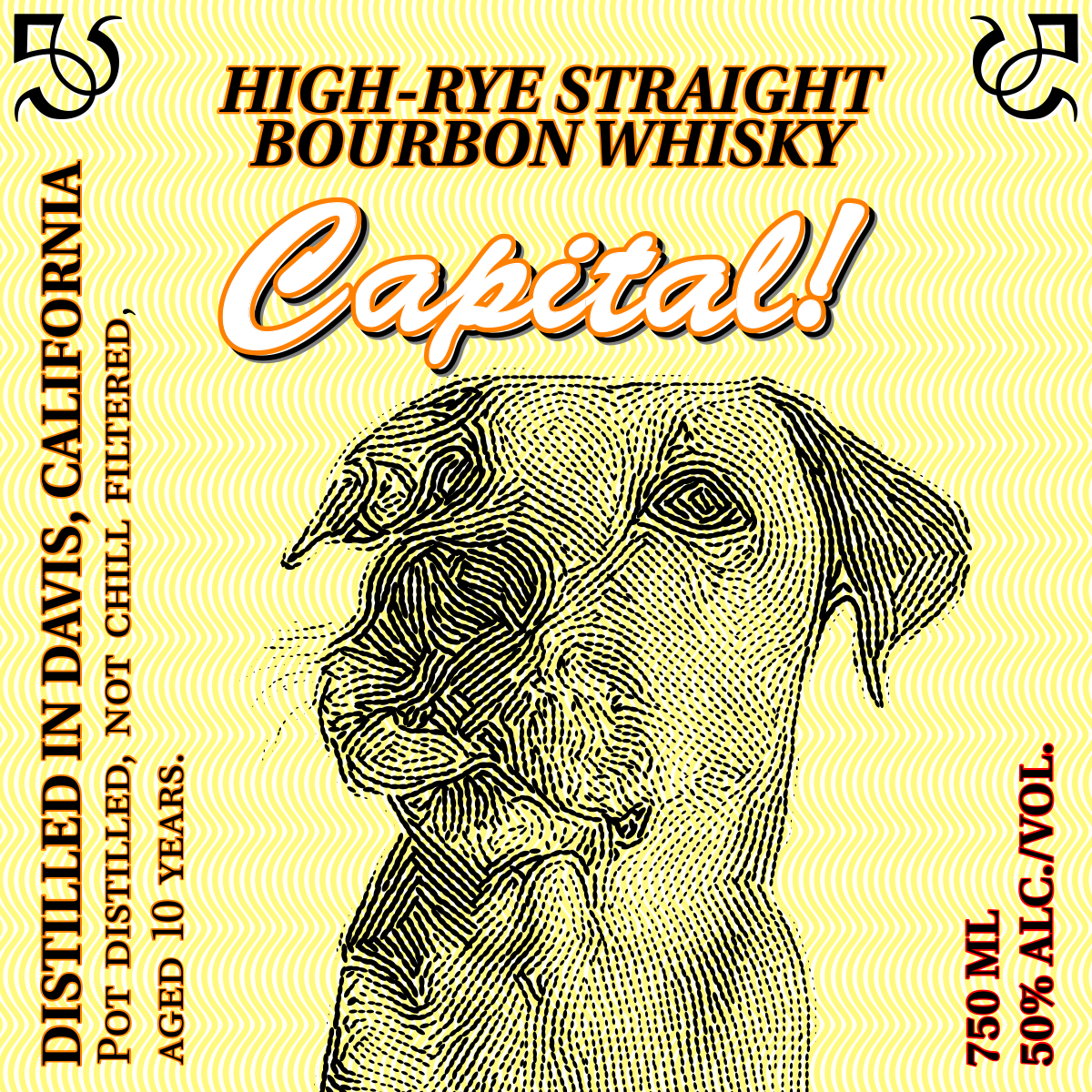 Capital label