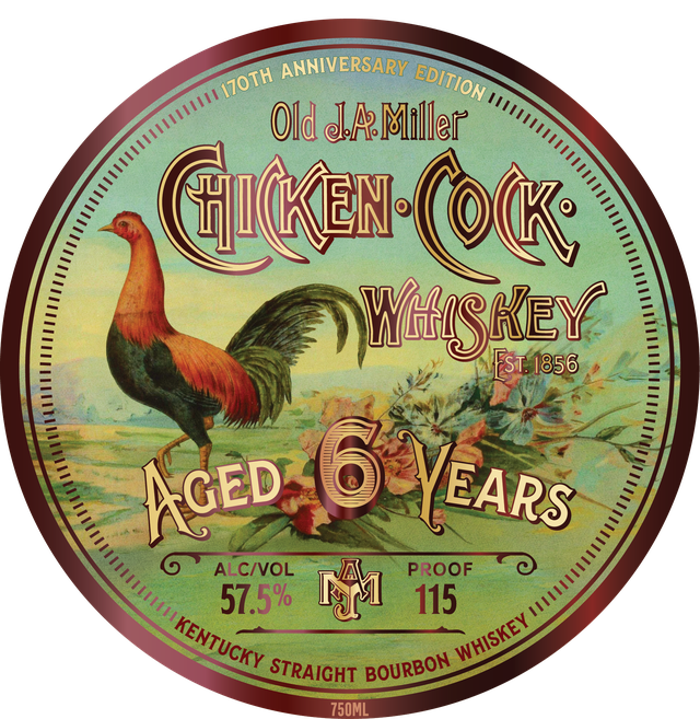 Chicken Cock label