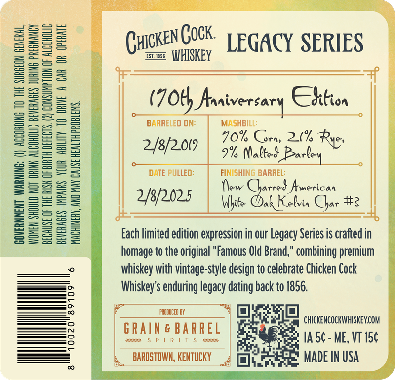 Chicken Cock label image 2